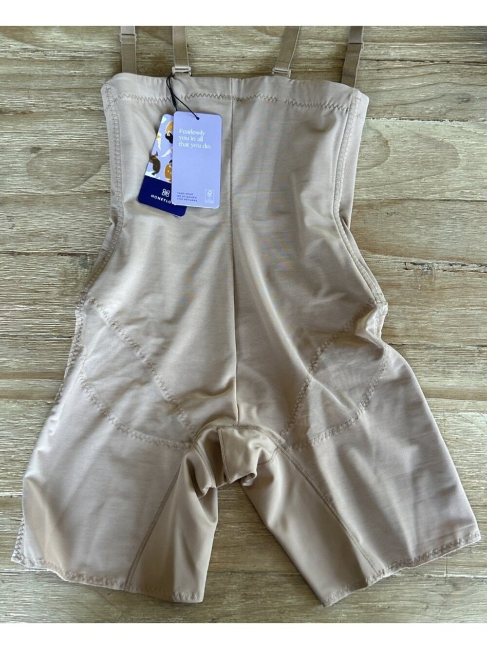 HoneyLove SuperPower Short SCULPTWEAR Shapewear Size Small Beige Nude NEW - Picture 3 of 4
